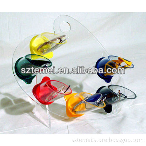 Charming Acrylic Sunglasses Display Rack